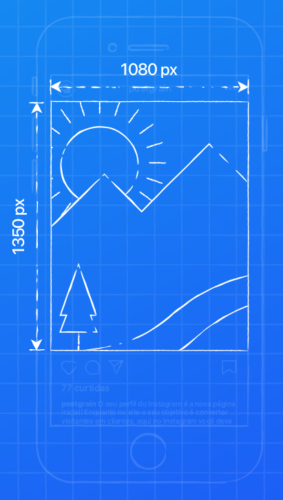 Tamanhos e dimensões para o instagram 2024