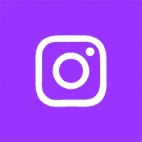 GIF do símbolo do Instagram