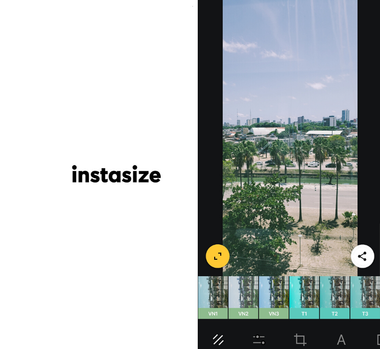Picture of Instasize app