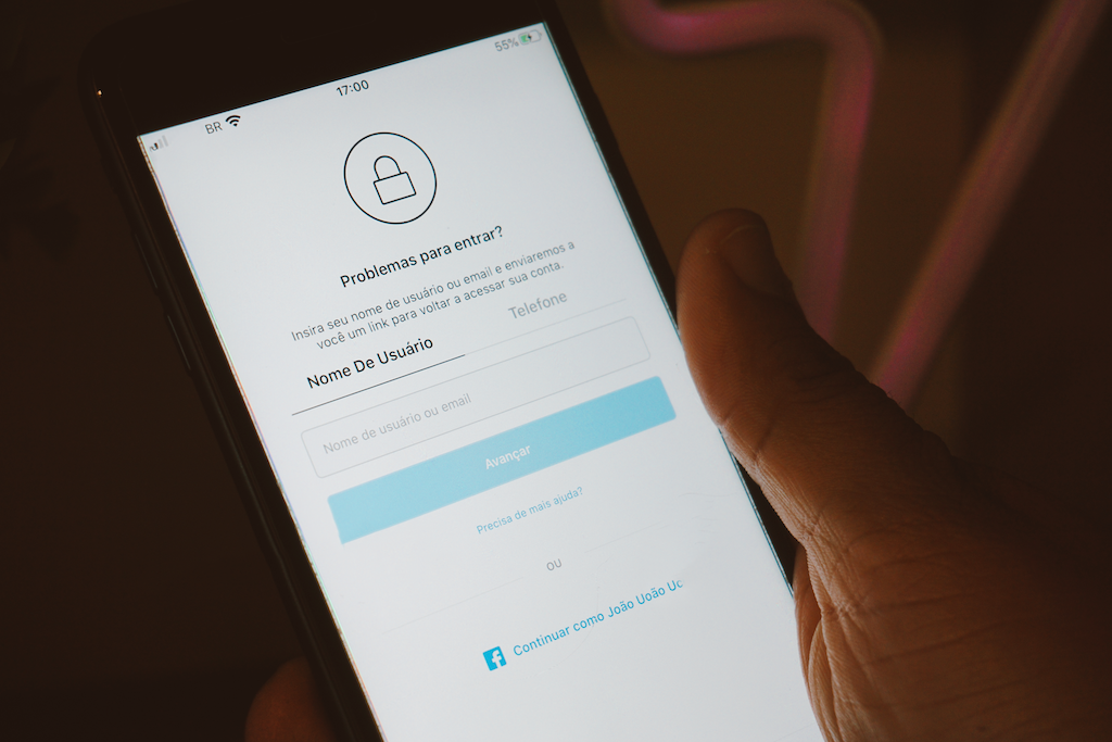 Como recuperar uma conta no Instagram - Postgrain