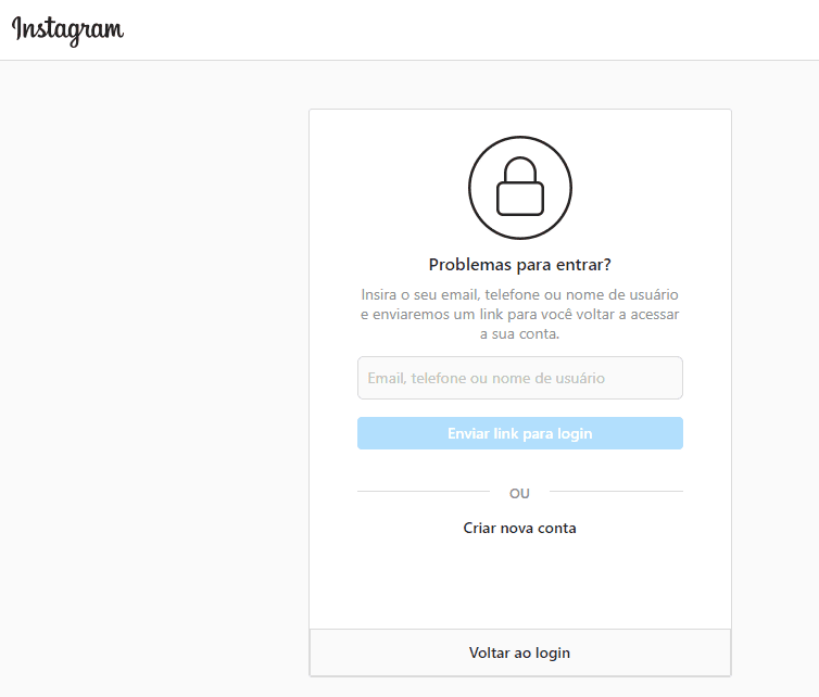 Como recuperar conta hackeada do Instagram