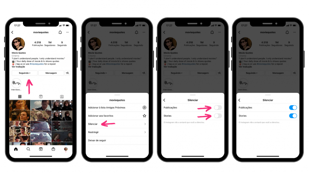 Como Silenciar Algu M No Instagram Formas Postgrain